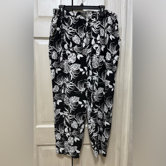 Vince Camuto Pants - Vince Camuto Women XL Rayon Lightweight Pants Relaxed Fit Joggers Pockets